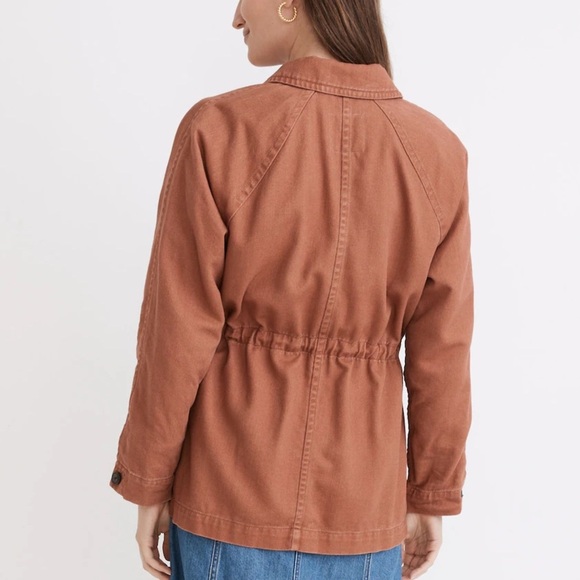 Madewell Ashgrove Chore Jacket in Warm Umber - Picture 3 of 7